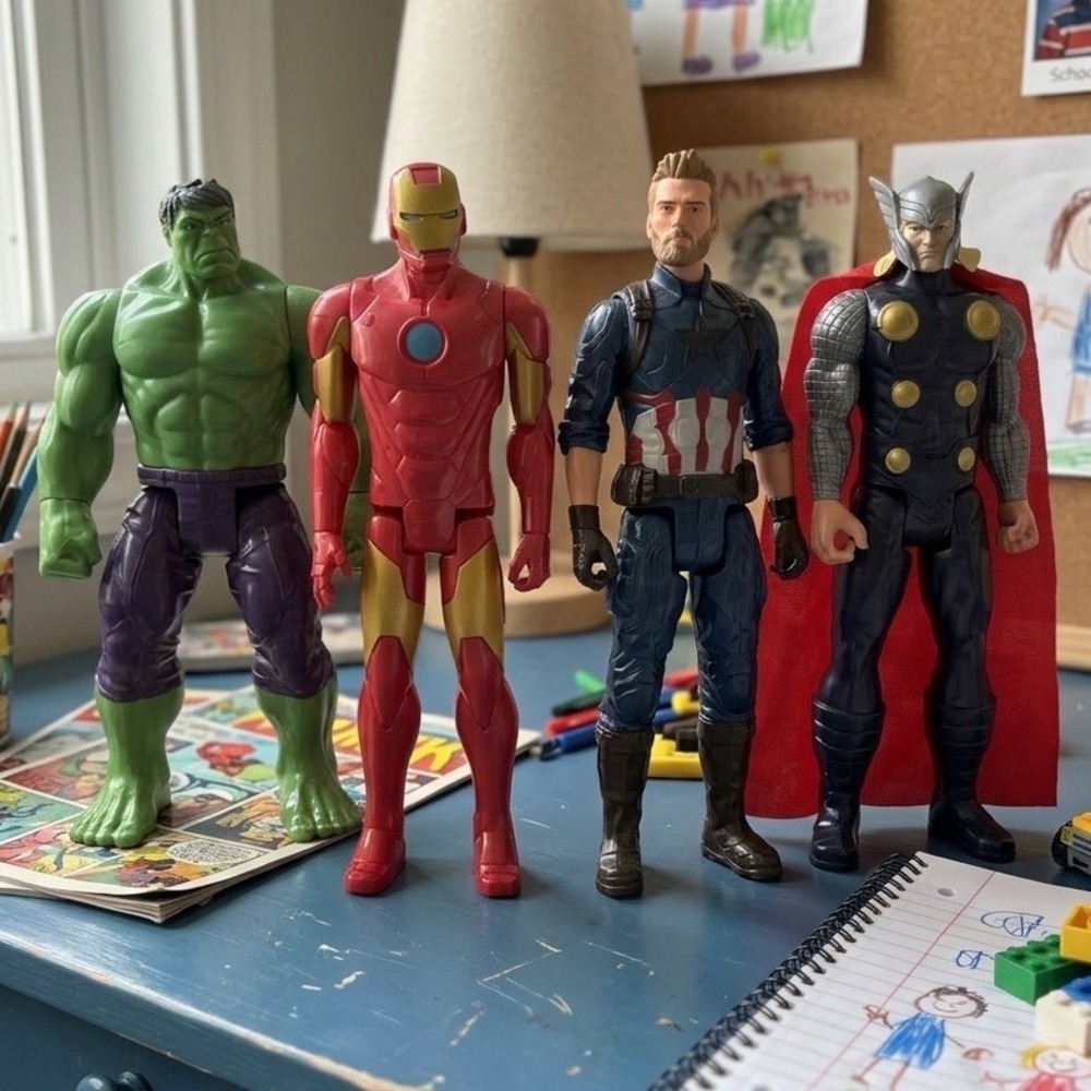 Marvel Avengers Titan Hero Series 12" Figures Hulk Iron Man Thor Captain America